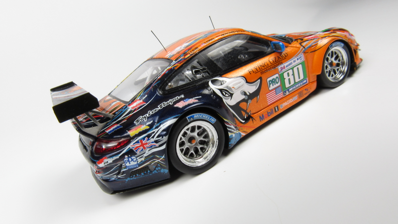 Illustration for article titled Flying Lizard Motorsports Porsche 911 GT3 RSR Art Car